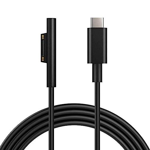 Surfac 充電ケーブル Type C PD急速 45w15v以上 サーフェス 充電器必要 Mic...