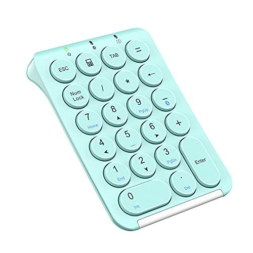 iClever テンキー Bluetooth ワイヤレス 数字 キーボード パンタグラフ式 Type...