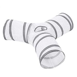 Smandy 猫用トンネル キャットトンネル 猫のおもちゃ 猫の寝袋 3ウェイ 折りたたみ式 猫遊宅おもちゃ 収納便利 猫 小型犬 うさぎ など｜アールツー