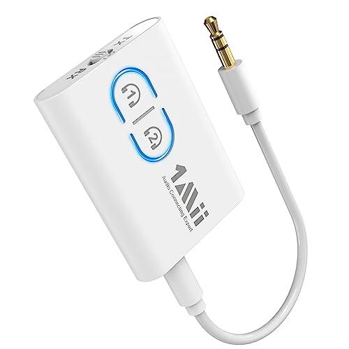 1Mii Bluetooth トランスミッター レシーバー 一台二役 ブルートゥース 低遅延Blue...