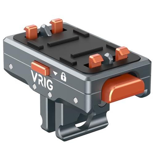 VRIG 「ロック付き」 クイックリリースマウント Insta360 X5 マウント アルミ金属製 ...