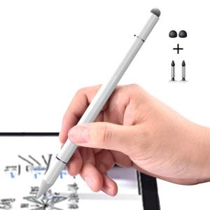 MEIKEMAN タッチペン 3in1 スタイラスペン 極細 充電不要 アイフォン ペン iPad iPhone Android タブレットPC