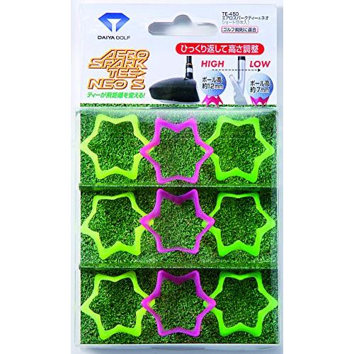 ダイヤゴルフ(DAIYA GOLF) ゴルフ ティー エアロスパークティーネオショート TE-450...