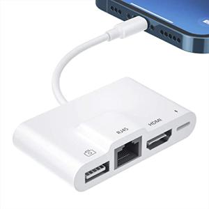 i-Phone HDMI変換アダプタ avアダプタ 1080P大画面 i-Phone