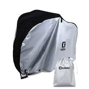 【子供かご スッポリ 丈夫な耐久性】 LICLI 自転車カバー 防水 厚手 29インチ まで対応 収納袋付き バイク クロスバイク 「UVの商品画像
