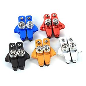 自転車 ブレーキブロックパッド  ロードバイク ブレーキシューパッド セット アルミ合金 MTB マウンテンバイク ブレーキ シューズ 引き出し