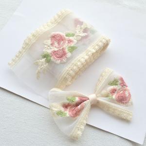 ハンドメイド リボン 50cm カット販売 ローズ フラワー