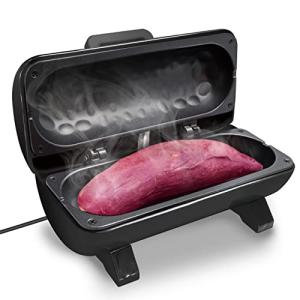 YSN 焼き芋 メーカー ブラック   焼き芋 焼き 焼き芋焼き器 焼き芋器 電気 できたての ホカホカ ホクホク 焼き芋が お家 で味わえる