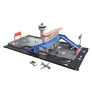 マッチボックス (Matchbox) 空港アドベンチャー プレイセット 飛行機1台、ミニカー1台付 HCN34の商品画像