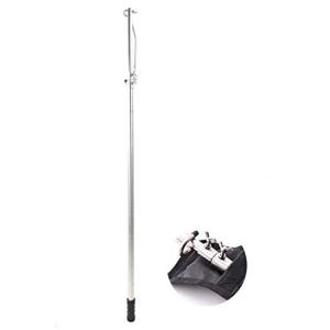 UJack(ユージャック) ハンマーランタンスタンド ステンレス製 打ち込み式 自立型 収納ケース付き (タイプ:シングル)