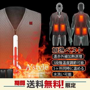 人気激増 暖房 ダウンジャケット 加熱ベスト メンズ