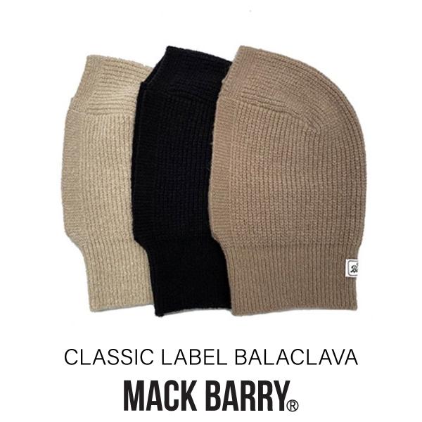 【30％OFF】MACK BARRY CLASSIC LABEL BALACLAVA バラクラバ 目...