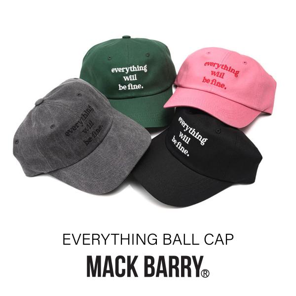 【30％OFF】BTS着用 MACK BARRY EVERYTHING BALL CAP マクバリー...