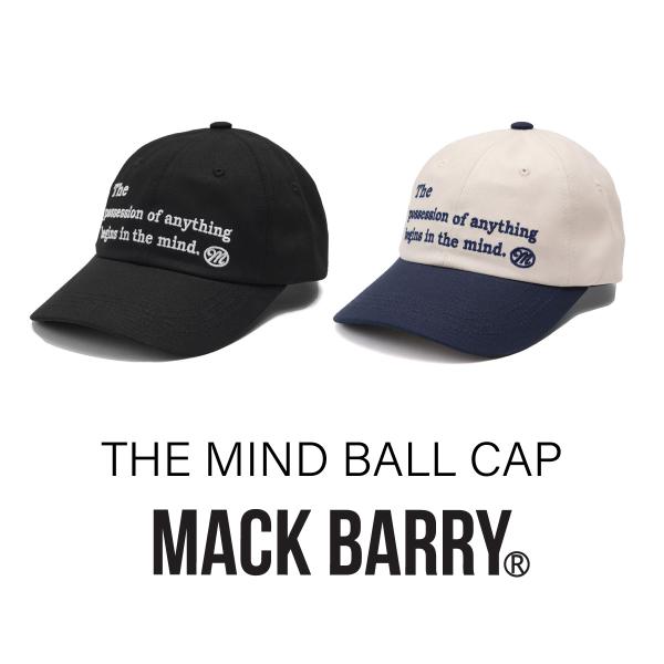 【30％OFF】BTS着用 MACK BARRY Signature logo BALL CAP マ...