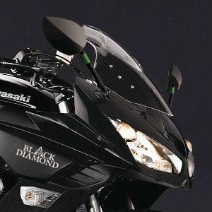 Ninja1000 11-用 フルアジャスタブルドライカーボンミラー