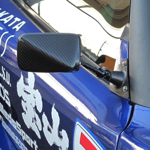 エキシージ/エリーゼ用 フルアジャスタブルドライカーボンミラー