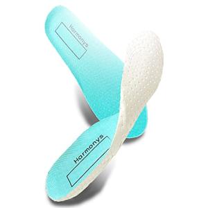 Harmonys （ハーモニーズ） インソール キッズ 子供用 中敷き ジュニア 衝撃吸収 立体 3D 土踏まず 中敷 通気 (ブルー S)の商品画像
