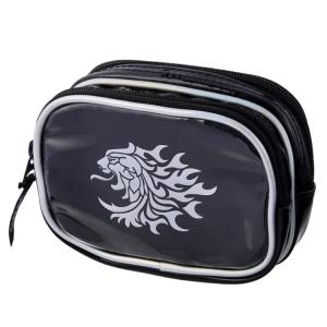 [SUNLINE] 旅行用メッセンジャーバッグ フィッシングポーチ 獅子シルバーの商品画像