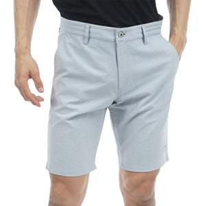 [アドミラル ゴルフ] ゴルフパンツ シアサッカー ショートパンツ メンズ ライトグレーの商品画像
