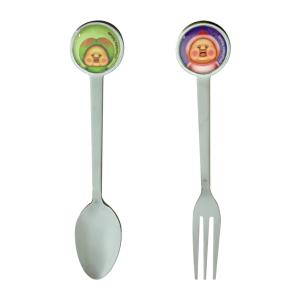 カナヘイの小動物 スプーン＆フォーク お食事タイム : エーワークス