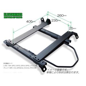 ジムニー　jb23 レカロ用SR　社外シートレール 運転席 RECARO レカロ シートレール JB23 JB33 ジムニー 右 運転席側