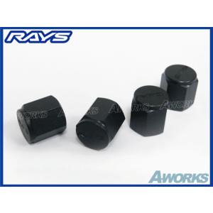 RAYS ロゴ入り エアーバルブキャップ 4個入 ブルー : Aワークスヤフー 