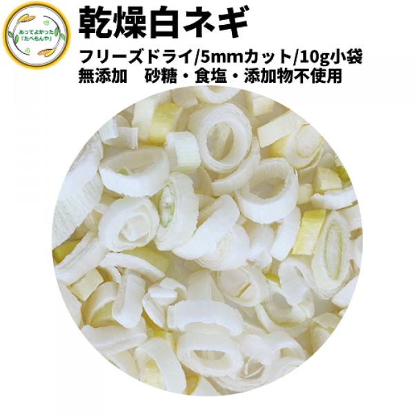 乾燥野菜 乾燥白ねぎ 5mm輪切り 10g 契約栽培 フリーズドライ製法 送料無料 仕送り 一人暮ら...