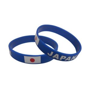 日本応援 国旗 リストバンド シリコンリストバ...の詳細画像2