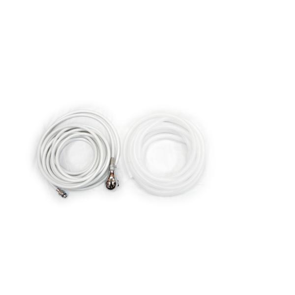 軽量 昇降 可能 移動シャンプー台 ワンシャンGタイプ ホースセット10mのみ 給排水ホース シャワ...