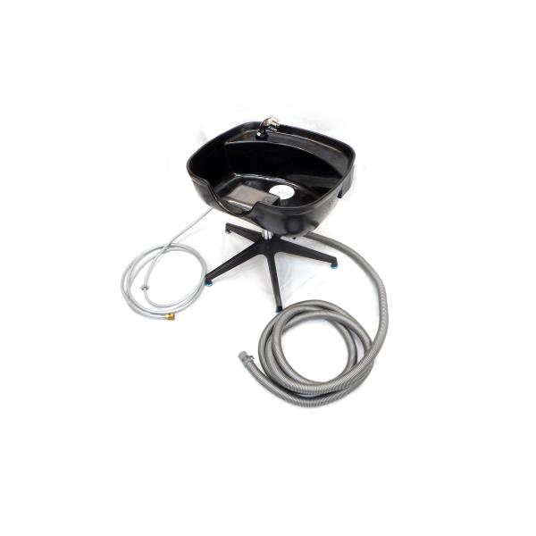 移動シャンプー台 ワンシャンB ショートタイプ 家庭用 給排水ホース10m シャワーヘッド 給水開閉...