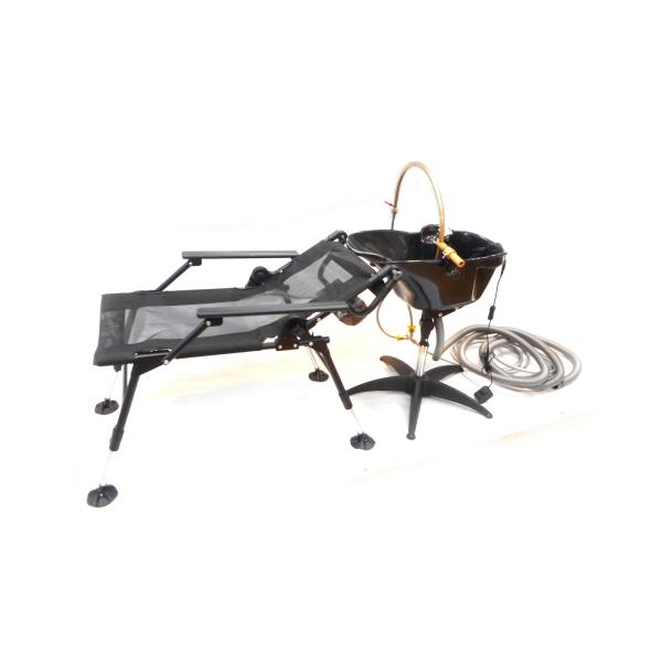 頭皮洗浄シャワー 頭散浴 「夢見心地」＋「ワンシャン」Aショートタイプ 5mホース＋折りたたみ シャ...