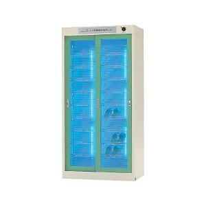 殺菌灯付スリッパロッカー 4足用 DM-R（スリッパ殺菌ロッカー） : 殺菌