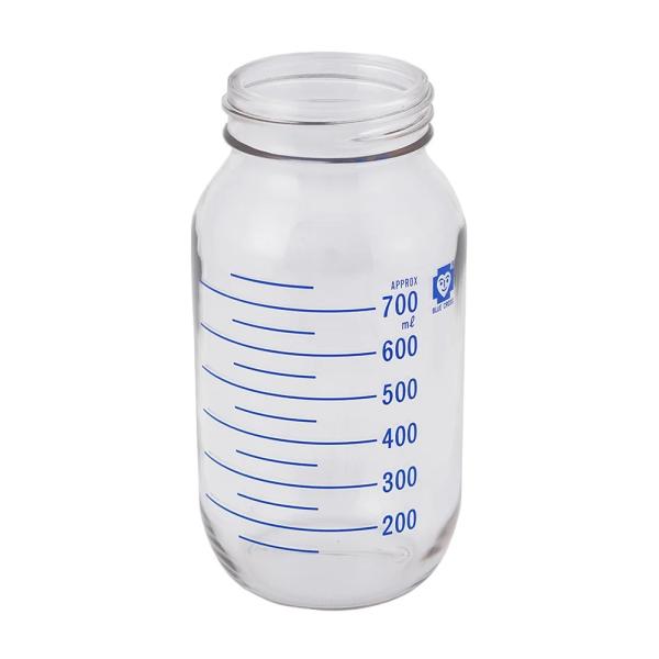 エマジン R 小型吸引器 おもいやり 3WAY-750用 吸引瓶 ブルークロス  (0-3788-1...