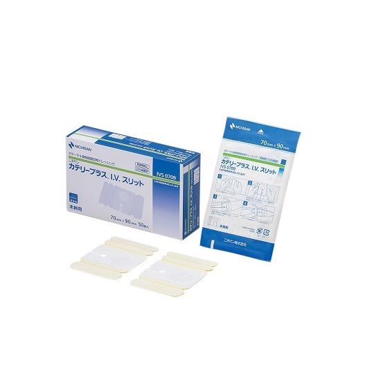 カテリープラス TM I.V. スリット入り 80×95mm ニチバン IVS0810 スリット入り...