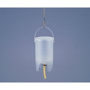 栄養剤ボトル ディスポーザブル ゴム管付き 医療機器認証取得済 (0-9180-01)
