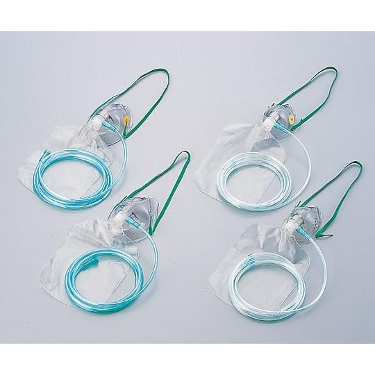 高濃度酸素吸入用マスク 小児用 非再呼吸 3バルブ HT1096 医療機器認証取得済 (0-9599...
