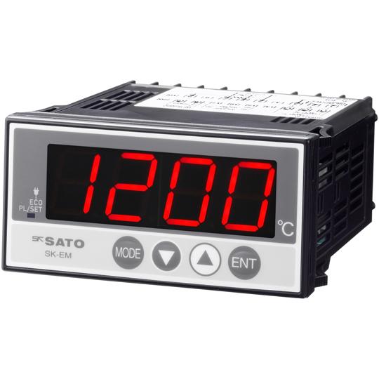 温度表示器 佐藤計量器製作所 SK-EM-20 (1-1877-31)
