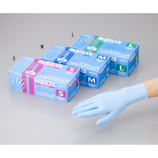 ニトリストTM・タッチ M 100枚入 ショーワグローブ 882-M (1-2225-12)