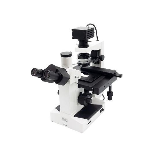 倒立位相差生物顕微鏡 三眼 八洲光学工業 TBI (1-2537-21)