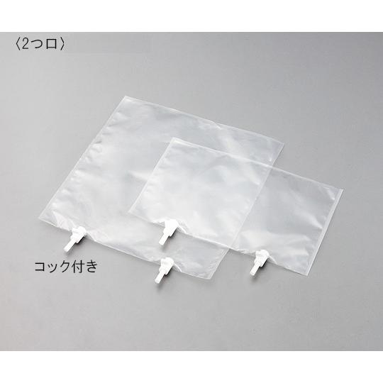 テドラー R バッグ2つ口コック付 アズワン 2L (1-2712-02)