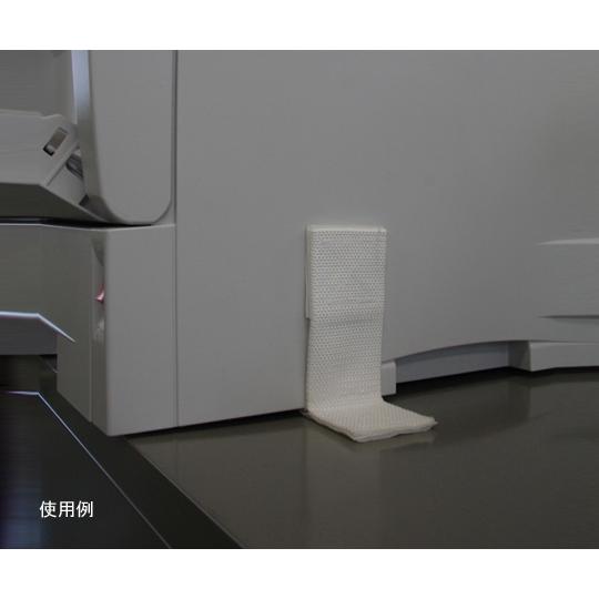 粘着式耐震ベルト 2組入 連結ベルト R-50 白  (1-2796-04)