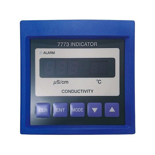 イオン交換樹脂式カートリッジ純水器 デジタル水質計 ECM-7773-2A (1-3705-29)