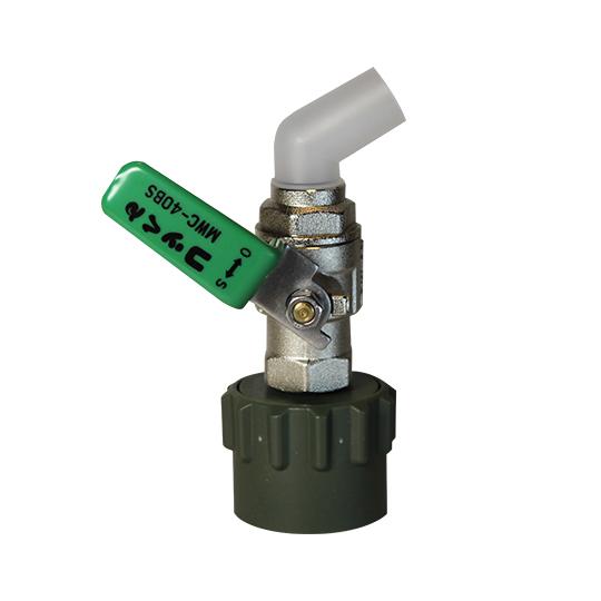 ワンタッチ給油栓 コッくん R グリーン タイプB 口径40 ミヤサカ工業 MWC-40BSG (1...