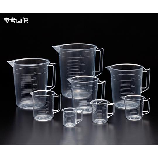 TPX手付きビーカー 5000mL 1個 3006-07 ニッコー・ハンセン  (1-4627-18...