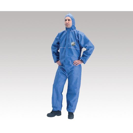 防護服 デュポン TM プロシールド R 10 3層品 青 Lサイズ  (1-6145-12)