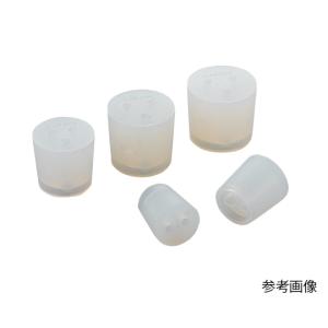 穴付きシリコン栓 1個入 アズワン 9号 (1-7650-02)
