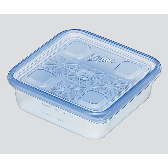 ジップロック R コンテナー 正方 700mL 1セット 2個入 旭化成  (1-8064-12)