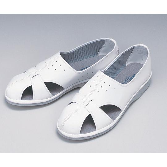 静電シューズ エレクリヤー R 白 S 東洋リントフリー P-01N (1-8702-01)