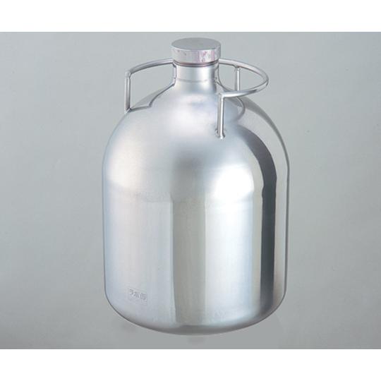 把手付ステンレスボトル ラボ缶 R 5L スギヤマゲン LC-05R (1-9417-02)