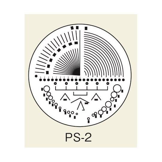 東海産業 PEAK スケール・ルーペ目盛板 PS-2 (2-190-02)